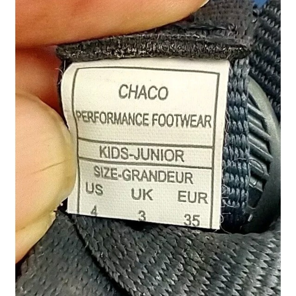 Chaco‎ Chillos Slide Sandals - Blue - Kids Youth Size 4 - Picture 9 of 12